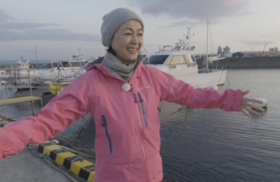 NHK BS 「釣りびと万歳」幻の高級魚 シロアマダイを狙え! 〜財前直見 大分・別府湾〜　ドローン空撮